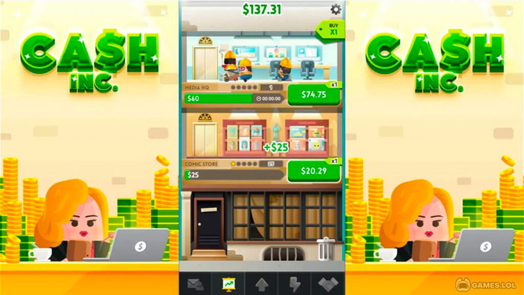 Cash Inc MOD APK