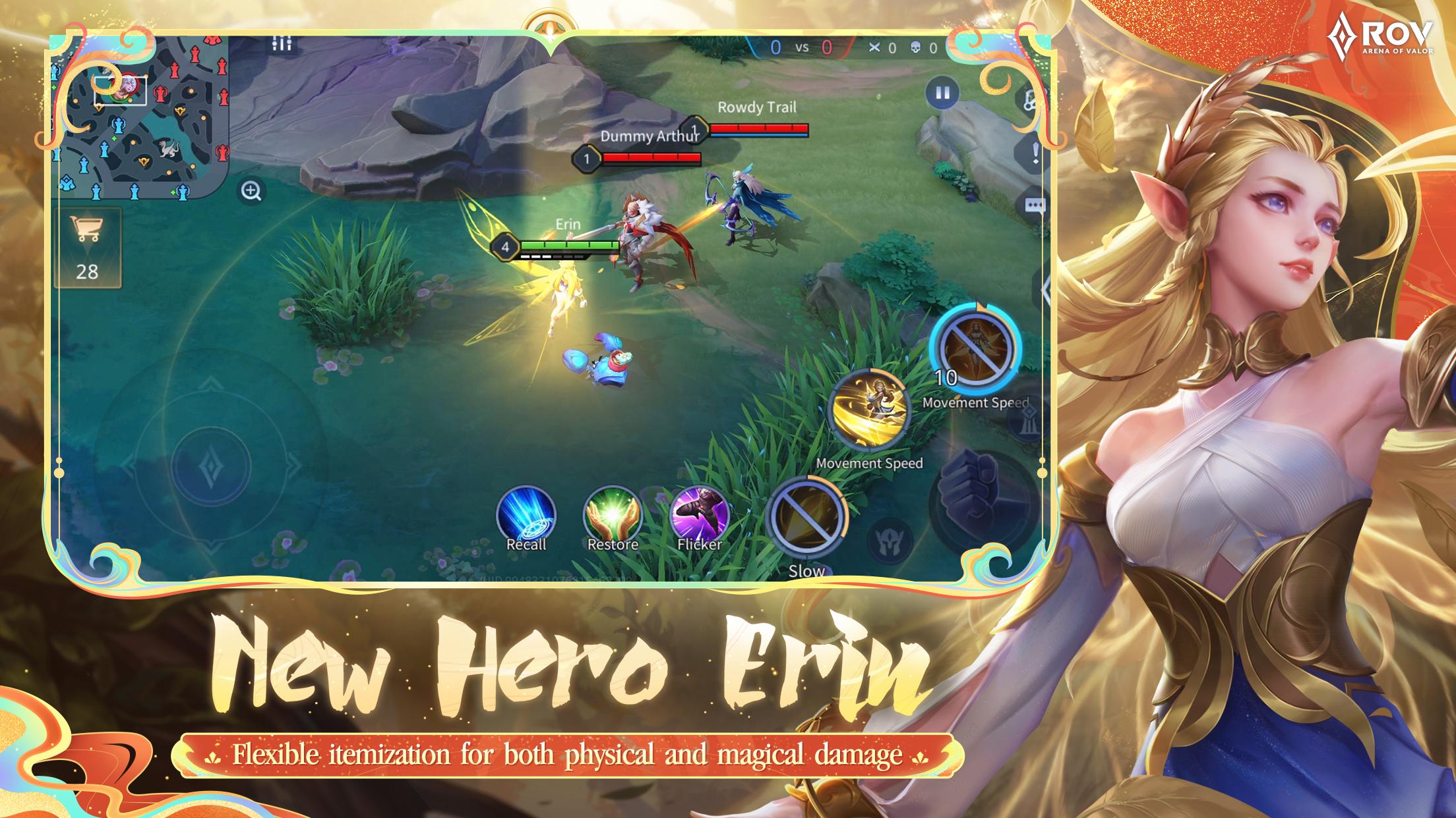 Garena RoV 5v5 MOBA DAY Mod Apk 