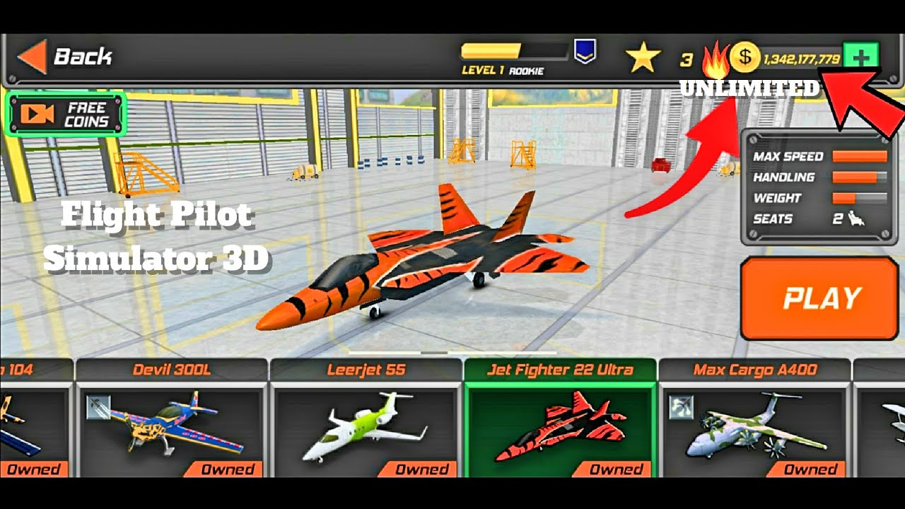 Flight Pilot Simulator 3D MOD APK