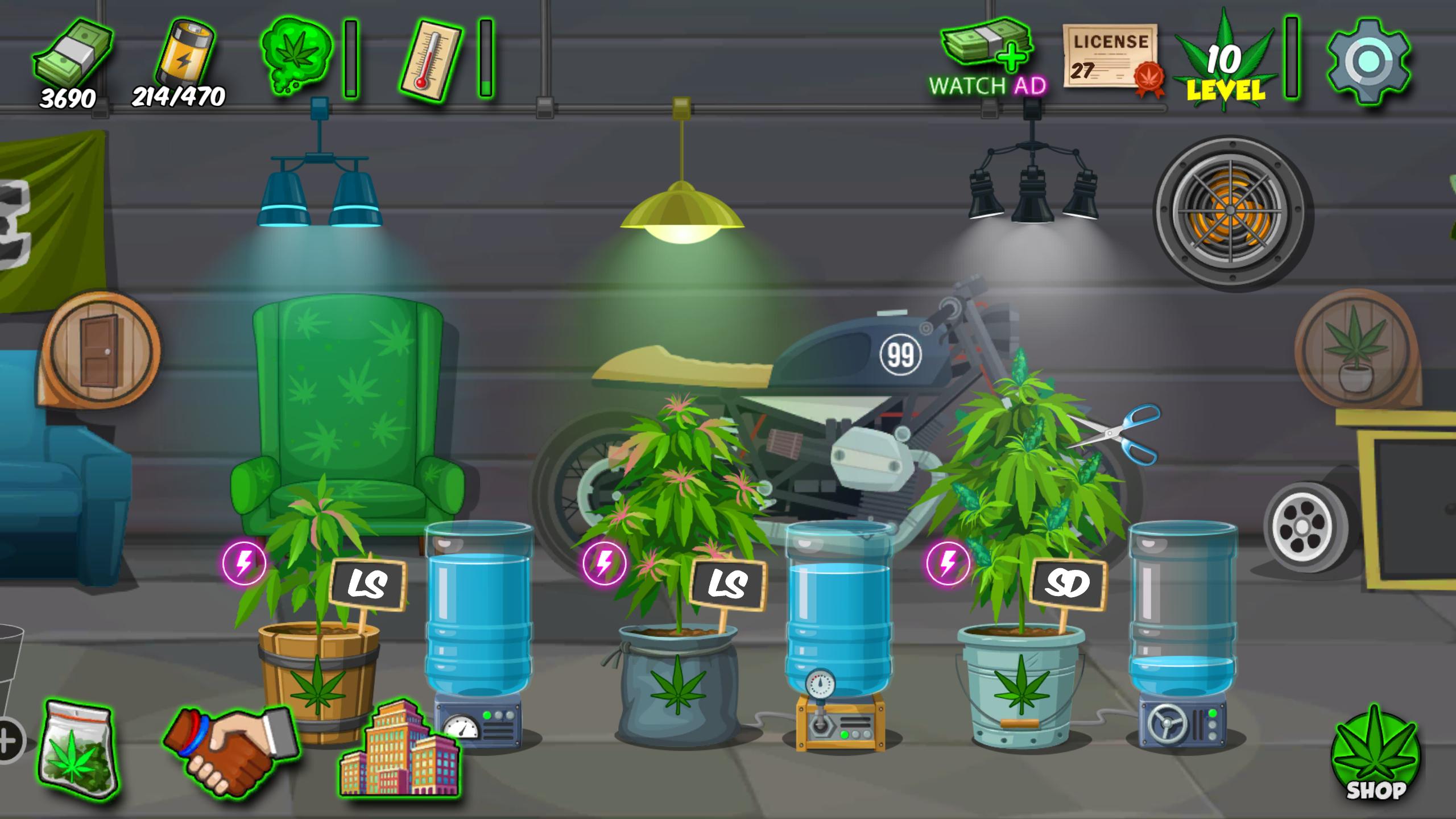 Weed Firm 2 Bud Farm Tycoon MOD APKWeed Firm 2 Bud Farm Tycoon MOD APK