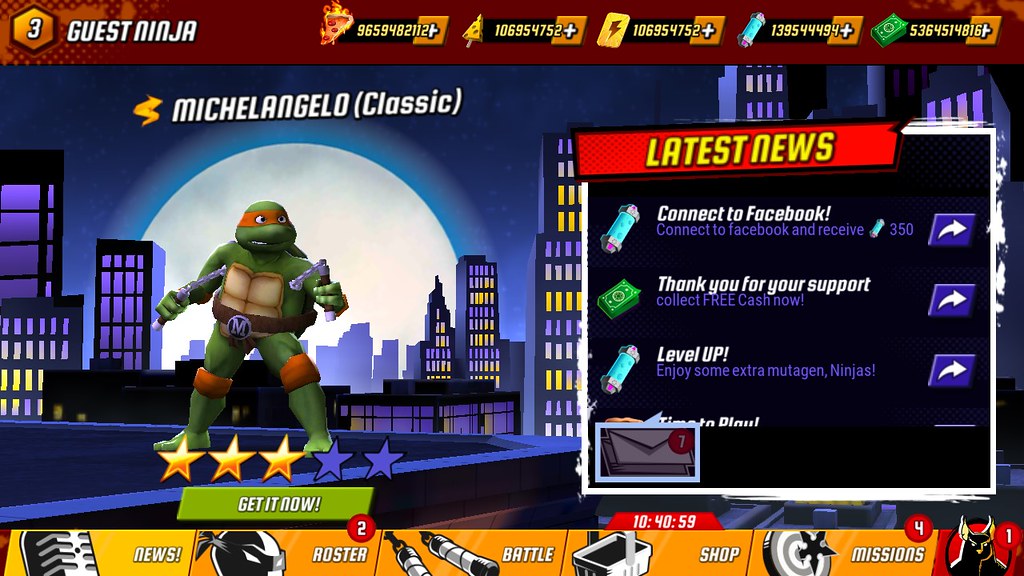 Ninja Turtles Legends MOD APK