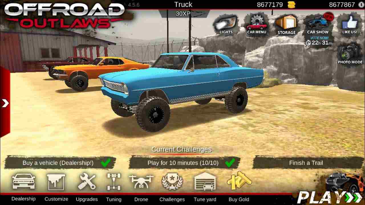 offroad outlaws mod apk